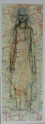GIRL 2 von Marcos Zrihen, Zeichnungen kaufen auf Singulart