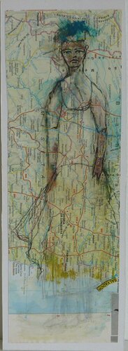 AFRICA by Marcos Zrihen, Drawing for Sale on Singulart