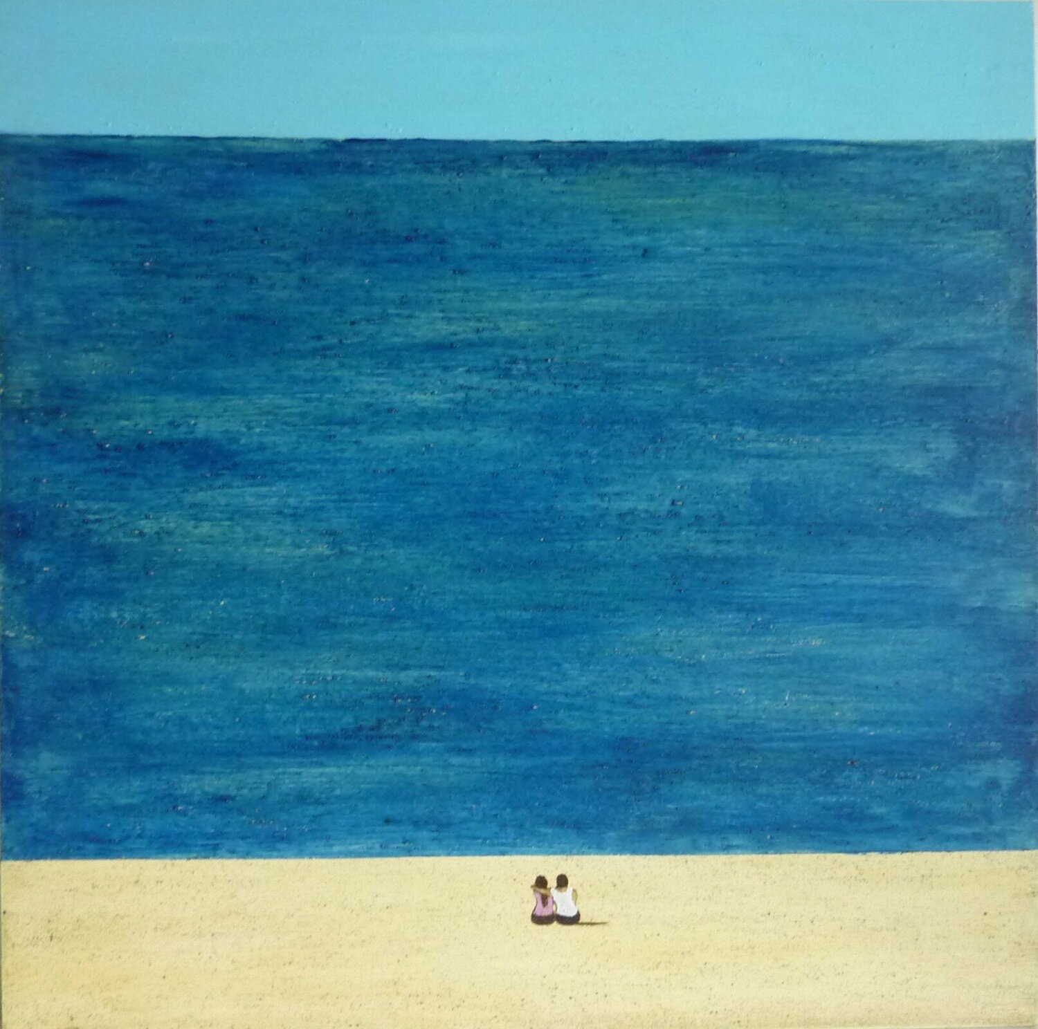 WE TWO ON THE BEACH. Marcos Zrihen