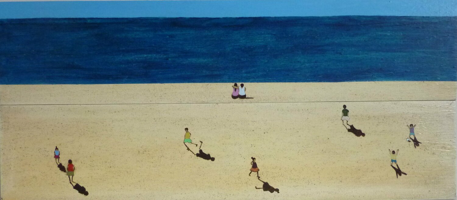 SUMMERTIME ON THE BEACH. Marcos Zrihen