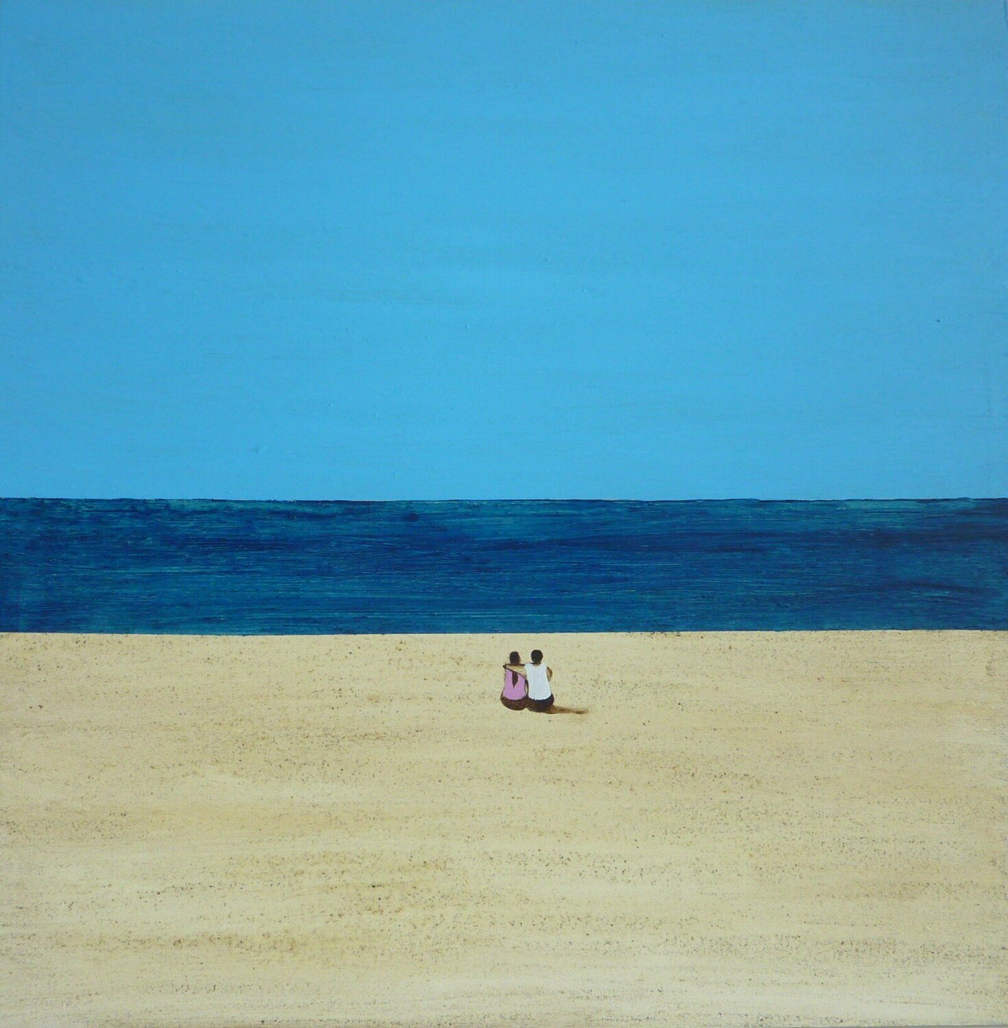 TOGETHER ON THE BEACH. Marcos Zrihen