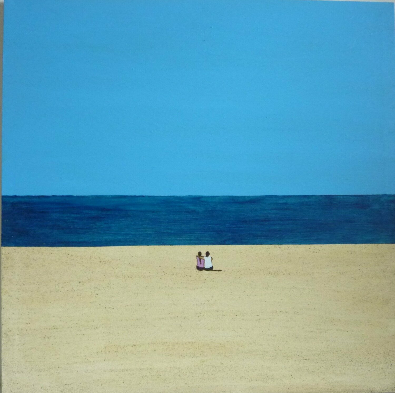 WE TWO BY THE BEACH. Marcos Zrihen