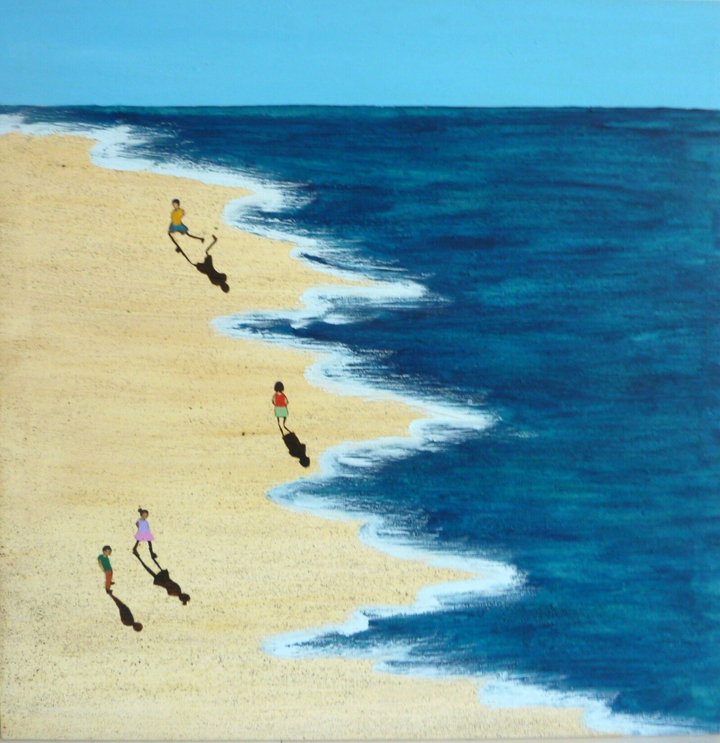WALKING ON THE BEACH Marcos Zrihen
