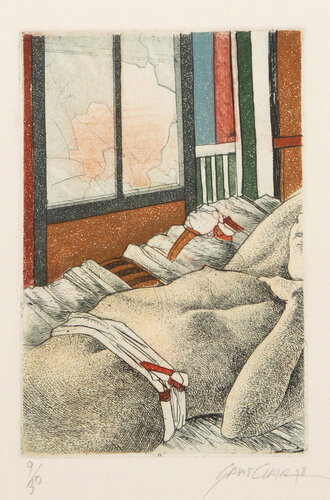 Nude Woman in Bed by Saint Clair Cemin, Print for Sale on Singulart
