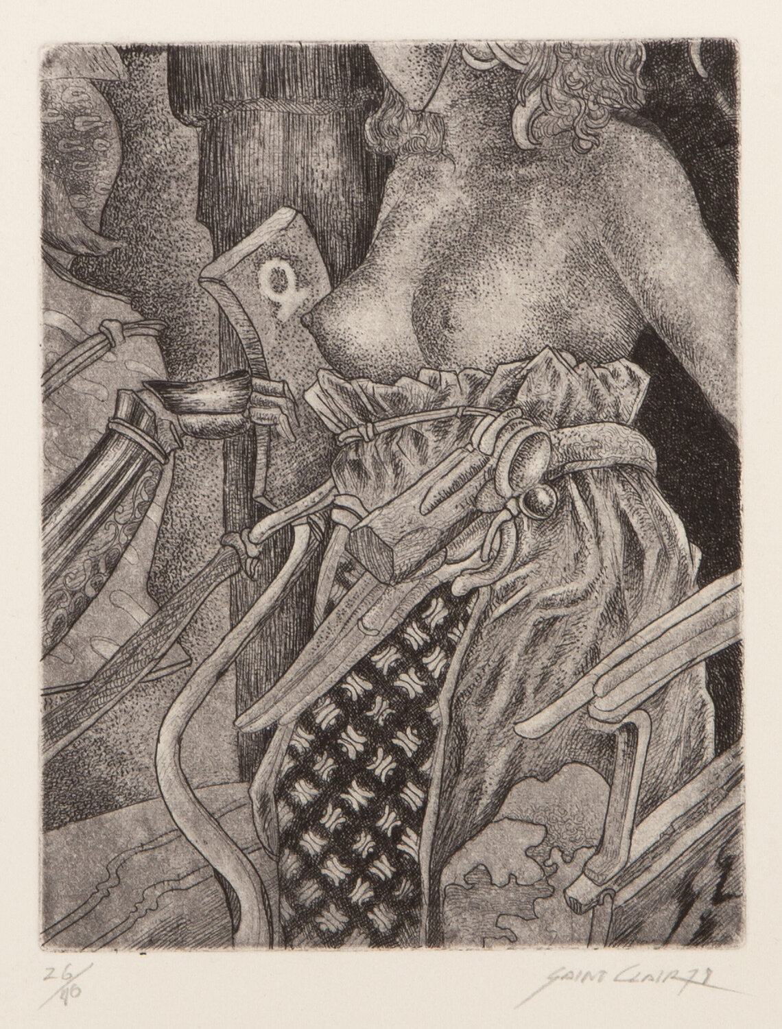 Topless Woman Saint Clair Cemin