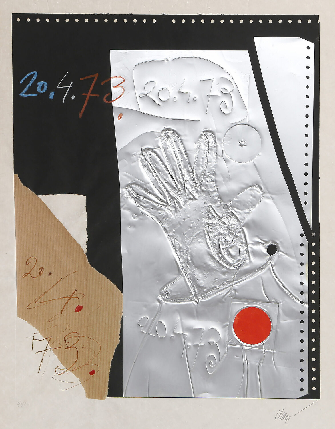 Artist Hand Antoni Clavé Opera su carta in vendita