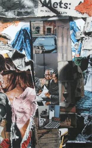 Collage #1 (Mets) by John Clem Clarke, Painting for Sale on Singulart