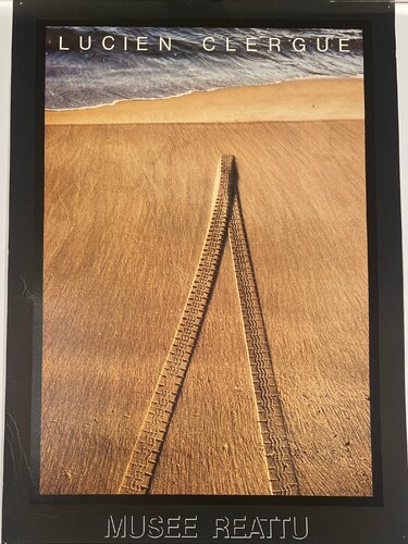 Lucien Clergue, Musee Reattu Museum Exhibition Poster, FREE DOMESTIC SHIPPING von Lucien Clergue, Druck kaufen auf Singulart