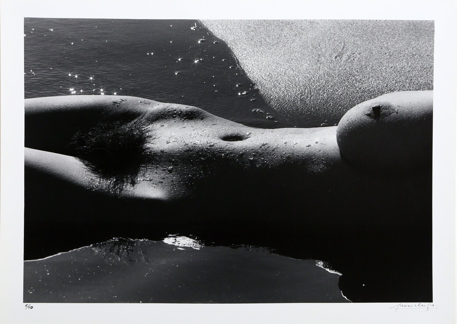 Nu de la Mer Lucien Clergue Fotografia in vendita