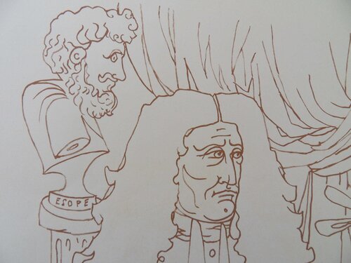 Hommage à Jean de la Fontain Jean Cocteau