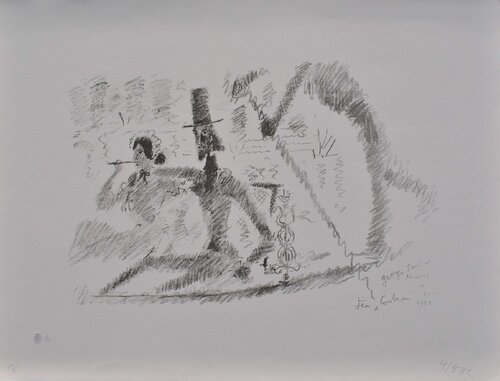 Couple à Venise by Jean Cocteau, Print for Sale on Singulart