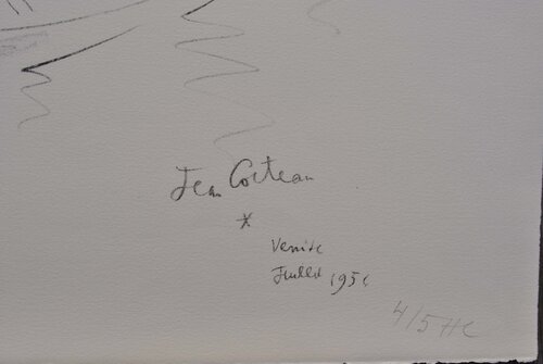 Fête à Venise Jean Cocteau