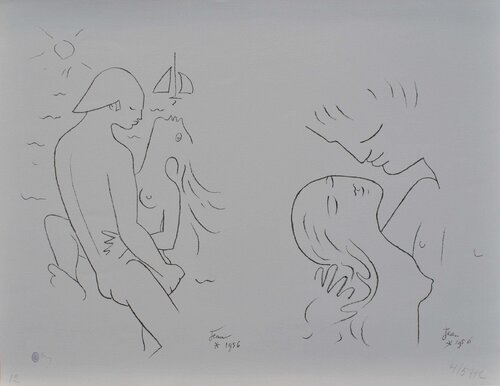 Amour en bord de mer Jean Cocteau