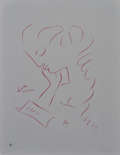 La lettre d'amour by Jean Cocteau, Print for Sale on Singulart
