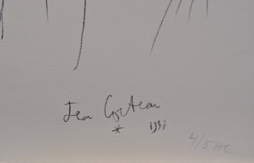 Le couple passionné Jean Cocteau