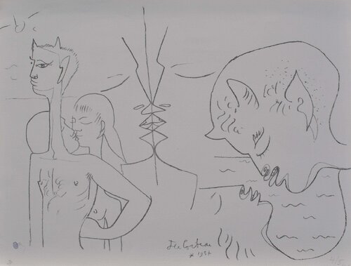 La fiancée du diable de Jean Cocteau, Impresión a la venta en Singulart