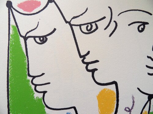 Europe - précieuse entente van Jean Cocteau, Afdruk te koop op Singulart