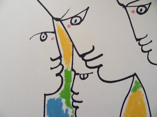 Europe - pluralité des nations di Jean Cocteau, Stampa in vendita su Singulart