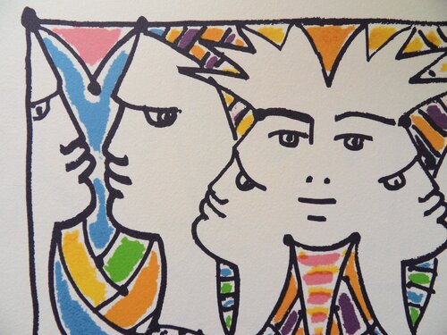 Europe - la méfiance by Jean Cocteau, Print for Sale on Singulart