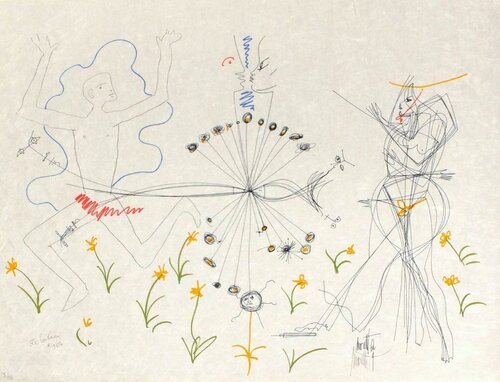 L'âge du verseau : l'amour by Jean Cocteau, Print for Sale on Singulart