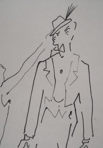 Le bal du comte d'Orgel : Essayages von Jean Cocteau, Druck kaufen auf Singulart