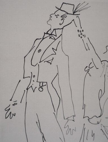 Le bal du comte d'Orgel : La modiste von Jean Cocteau, Druck kaufen auf Singulart