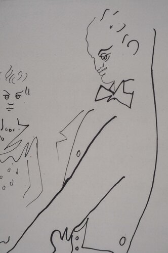 Le bal du comte d'Orgel : Retrouvailles entre amis von Jean Cocteau, Druck kaufen auf Singulart