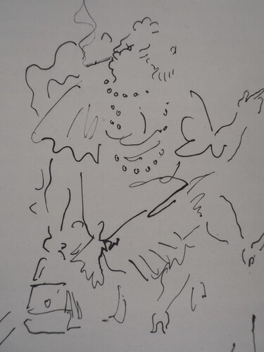 Le bal du comte d'Orgel : La commère von Jean Cocteau, Druck kaufen auf Singulart