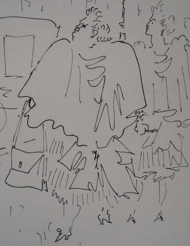 Le bal du comte d'Orgel : Le départ by Jean Cocteau, Print for Sale on Singulart