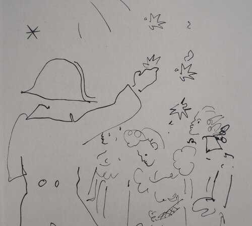 Le bal du comte d'Orgel : Le feu d'artifice von Jean Cocteau, Druck kaufen auf Singulart