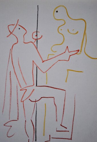 La déclaratio by Jean Cocteau, Print for Sale on Singulart