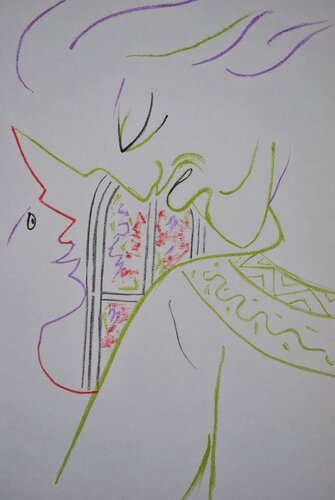 Colère du pèr van Jean Cocteau, Afdruk te koop op Singulart