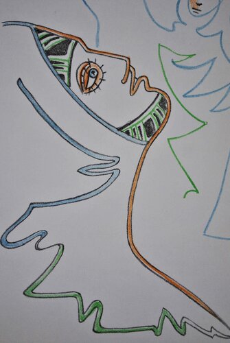 La bénédiction by Jean Cocteau, Print for Sale on Singulart
