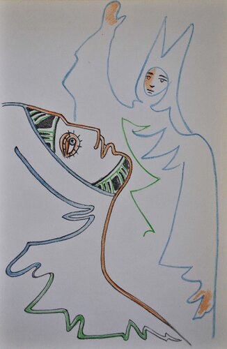 La bénédiction van Jean Cocteau, Afdruk te koop op Singulart