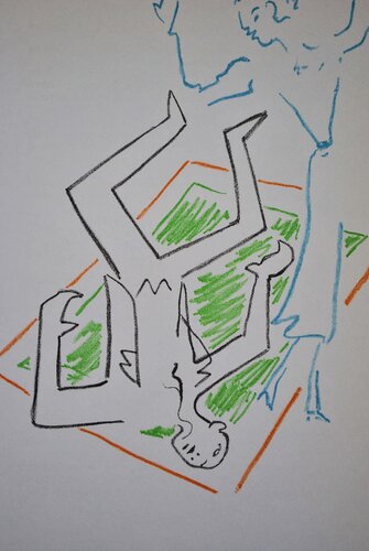 L'homicide by Jean Cocteau, Print for Sale on Singulart
