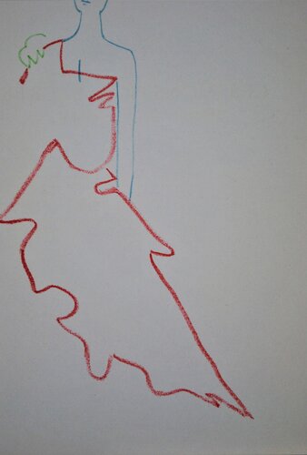 Jeune promise et sa mère von Jean Cocteau, Druck kaufen auf Singulart