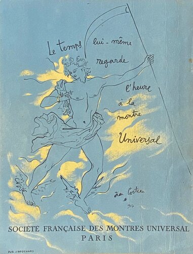 Le Temps lui-même regarde l'heure by Jean Cocteau, Print for Sale on Singulart