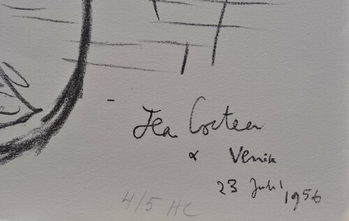 Gondolier à Venise van Jean Cocteau, Afdruk te koop op Singulart