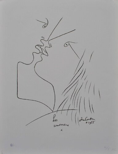 Les amoureux by Jean Cocteau, Print for Sale on Singulart