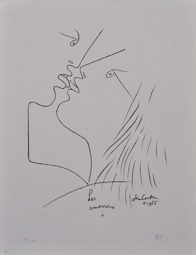 Les amoureux by Jean Cocteau, Print for Sale on Singulart
