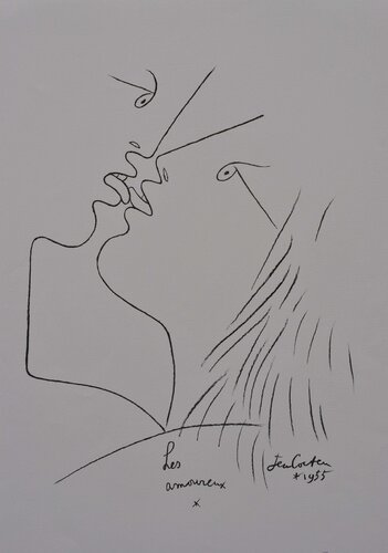 Les amoureux by Jean Cocteau, Print for Sale on Singulart