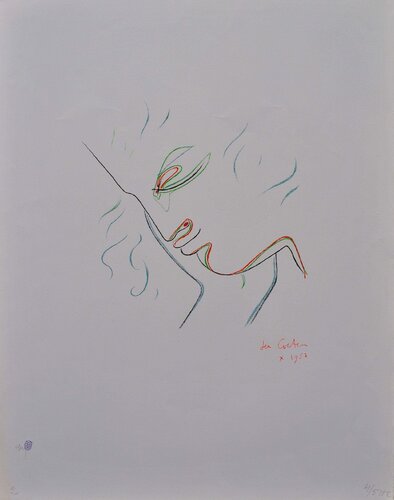 Le penseur by Jean Cocteau, Print for Sale on Singulart