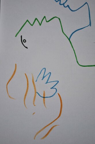 Le baise by Jean Cocteau, Print for Sale on Singulart