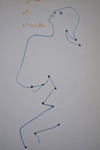 Renaud et Armide van Jean Cocteau, Afdruk te koop op Singulart