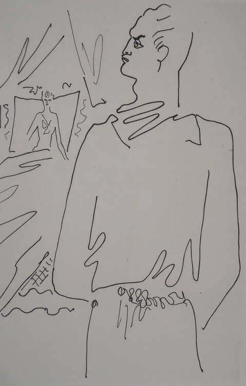 Le bal du comte d'Orgel : Dispute conjugale Jean Cocteau