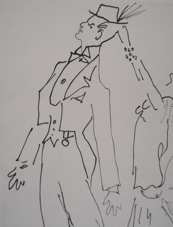 Le bal du comte d'Orgel : La modiste Jean Cocteau