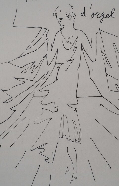 Le bal du comte d'Orgel : La danseuse Jean Cocteau