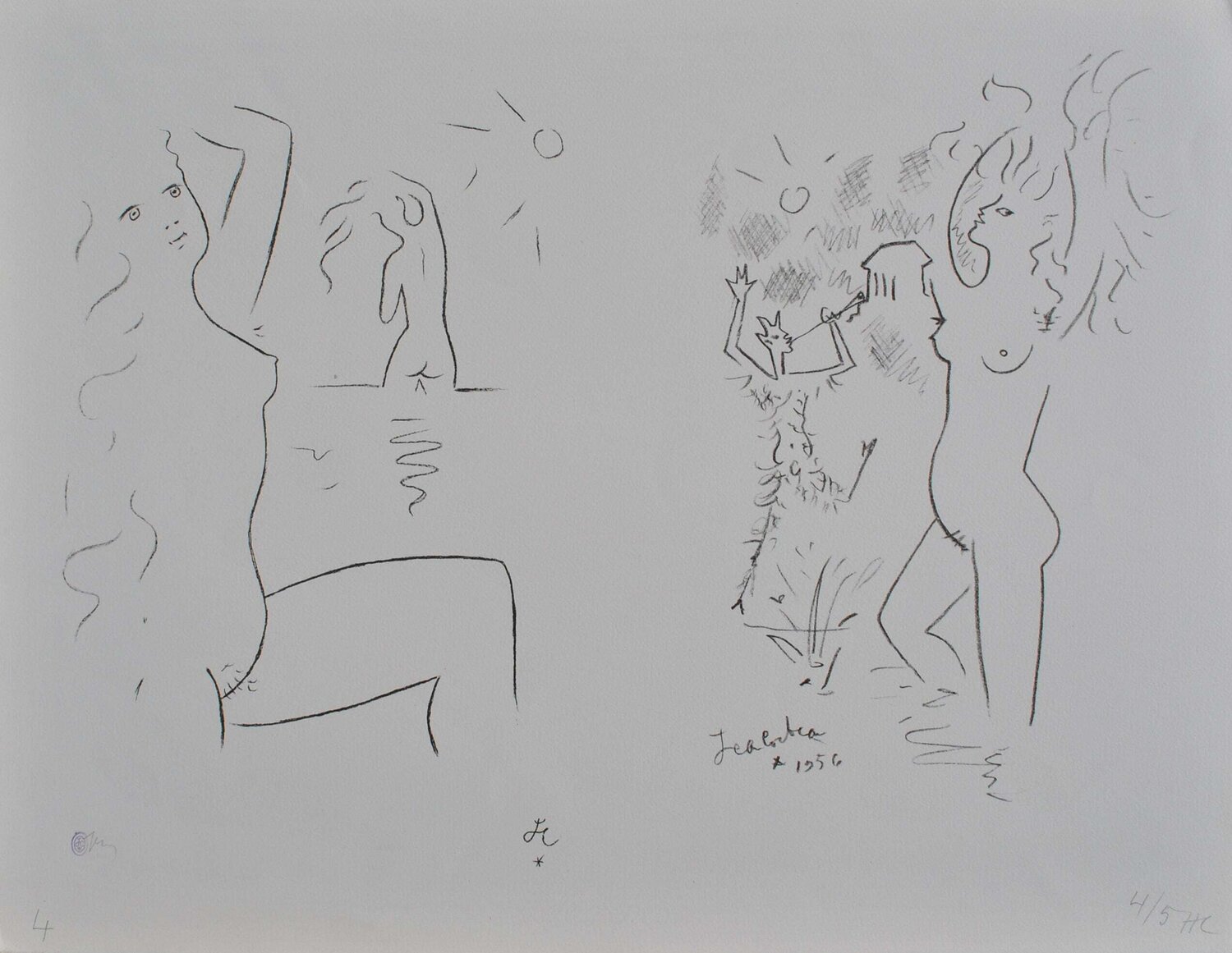 Fête à la plage Jean Cocteau Édition à vendre