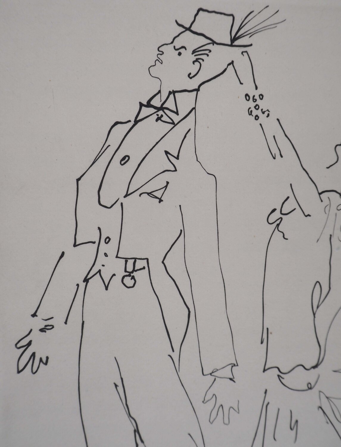 Le bal du comte d'Orgel : La modiste Jean Cocteau