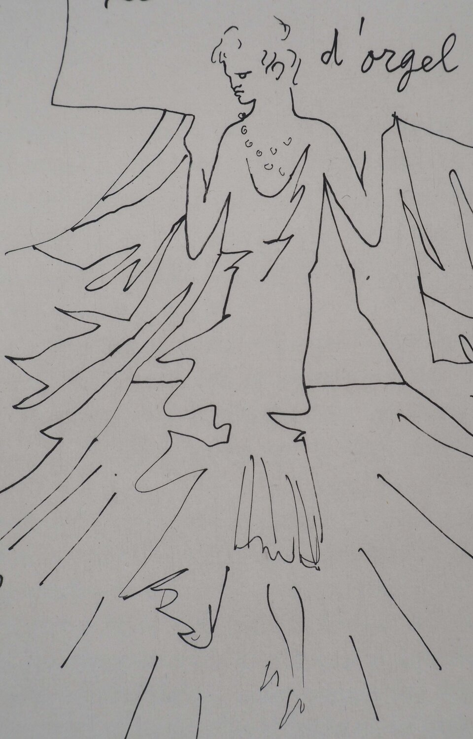 Le bal du comte d'Orgel : La danseuse Jean Cocteau